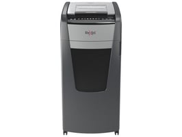 Rexel Optimum Auto+ 600M Automatische Papiervernietiger, P4 Cross-Cut Snippers, 110L, 600 Vellen, Zwart