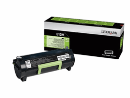 Tonercartridge Lexmark 51F2H00 prebate zwart