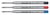 Balpenvulling Schneider 7081 Jumbo tbv Parker medium zwart