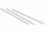 Bindrug plastic 19 mm, wit (pak 50 stuks) artikel afbeelding