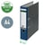 Ordner Leitz 1080 180° 80mm karton A4 blauw