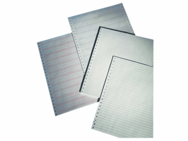 Computerpapier 240x12" blanco LP 2V 60/57gr 1000vel
