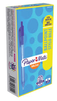 Balpen Paper Mate Inkjoy 100RT medium blauw