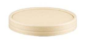Bamboe/PLA deksel 68mm Ø voor 3 oz cup