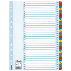 Tabblad Esselte 11r A4 karton 31 tab