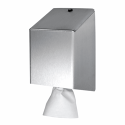 Midi dispenser RVS voor alle midi centerfeed papierrollen - Euro 438990 artikel afbeelding