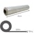 Handwikkelfolie 45cm x 300m x 19my Transparant