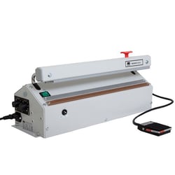 Folieseal-tafelapparaat MAGNETA standaarduitvoering met voetpedaal lasnaad l x b = 420x3 mm
