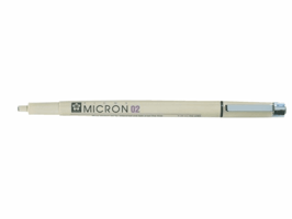 Fineliner Sakura Pigma Micron 02 0.3mm zwart