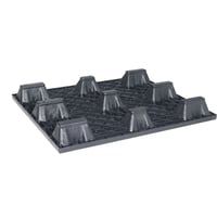 Industriële stapelpallet l x b = 1200x1000 mm, gesloten vanaf 1 (Breedte: 1000 mm; Gewicht: 16.5 kg; Inrijbreedte lange zijde: 680 mm; Inrijbreedte smalle zijde: 610 mm)