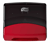 Tork Gevouwen Reinigingsdoek Dispenser Kunststof Zwart/Rood W4 nr. 654008 artikel afbeelding