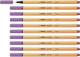 Fineliner STABILO point 88/62 pruimen paars