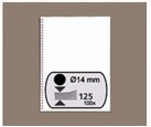 DRAADRUG FELLOWES 14MM 34RINGS A4 ZWART artikel afbeelding