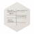 Design whiteboard, zeshoekig, plaatstaal geëmailleerd, wit