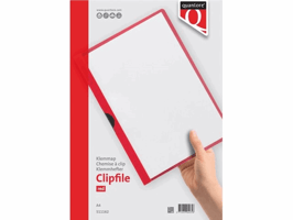 Klemmap Quantore A4 3mm rood