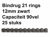 BINDRUG FELLOWES 12MM 21RINGS A4 ZWART artikel afbeelding