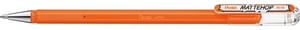 Gelschrijver Pentel Mattehop K110 oranje 0.5mm