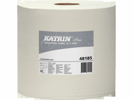 KATRIN Plus XL 2, Papieren Handdoek, 380 m (pak 2 x 1000 vel)