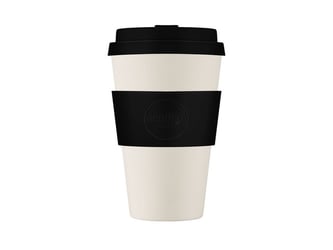 Drinkbeker Ecoffee 400ml Black Nature