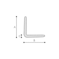 L schuimprofiel ECO-L-Profil 50x50-9mm