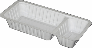 A-Bakje Type A9+1 203x95x36 PS Wit Inhoud 350CC. Sausinhoud 100CC. Doosinhoud 1000 St.