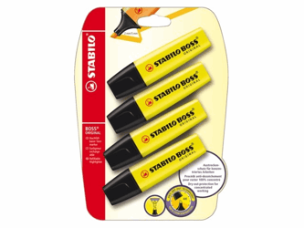 MARKEERSTIFT STABILO BOSS GEEL artikel afbeelding