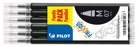 Rollerpenvulling PILOT Frixion zwart 0.35mm