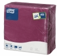 Tork tissue servet 39x39cm 2-laags 1/4-vouw plum 12x150 artikel afbeelding