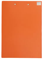 Klembordmap MAUL A4 staand met penlus neon oranje