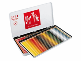 Kleurpotloden Caran d'Ache Prismalo 80stuks assorti