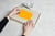 Etiket Rillprint 210x148mm fluororanje 200 etiketten