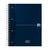 Collegeblok Oxford Office Essentials European book A4+ 4-gaats 120 vel assorti