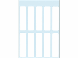 Etiket HERMA 3737 13x50mm wit 70 stuks