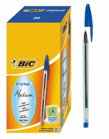 Balpen Bic Cristal medium blauw