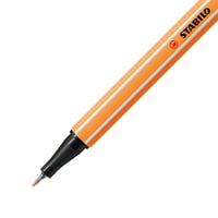 Fineliner STABILO point 88/25 pastel oranje