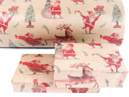 Kerstpapier 50cmx200m Classic