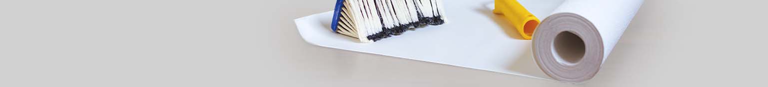 Afdekvlies banner