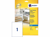 ETIKET AVERY J8567-25 210X297MM TRANSP 25ST artikel afbeelding