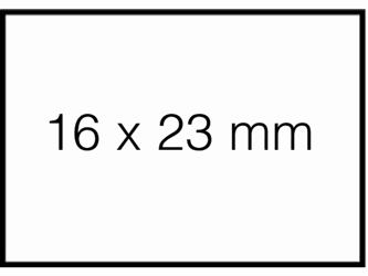 PRIJSETIKET SATO DUO 20 PERM WIT TBV PB 220 artikel afbeelding