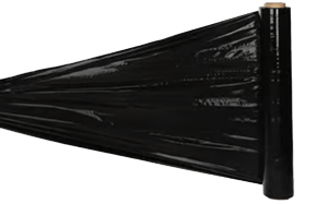 Handwikkelfolie 50cm x 300m x 20my Zwart