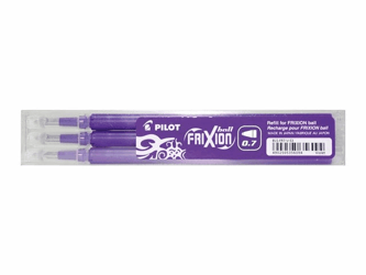 Vulling Frixion Ball/medium/violet/pk3 artikel afbeelding