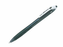 Pilot Begreen Balpen Rex Grip Medium, zwart (pak 10 stuks)