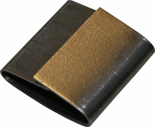 Staalband zegels metaal 19mm lengte 22mm artikel afbeelding