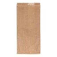 Fruitzak 13+2x42,5x26,5cm 1 pond papier bruin onbedrukt