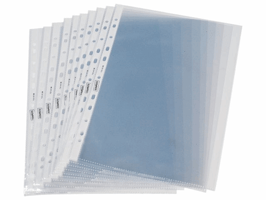 Staples Generfde showtas A4 11 rings 0,055 mm (pak 100 stuks)