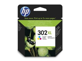 HP 302XL Inktcartridge, Hoog Rendement, Kleur