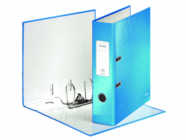 Leitz Ordner WOW Rugbreedte 80 mm, blauw