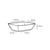 FSC® kraft/PLA coated snackbakje 94x65x35mm A7
