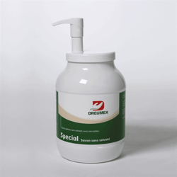 Dreumex handreiniger special - oplosmiddelvrij, met huidvriendelijke microkorrel Pot 2,8 KG artikel afbeelding