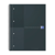 Spiraalblok Oxford International Notebook A4+ lijn zwart